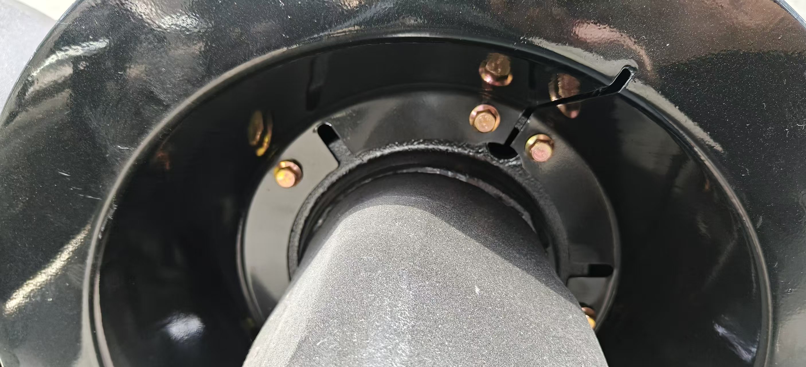 13T American Type Trailer Axle, 1840mm Track Heavy Duty Semi Trailer Axle, Flatbed Trailer Load Bearing Axle