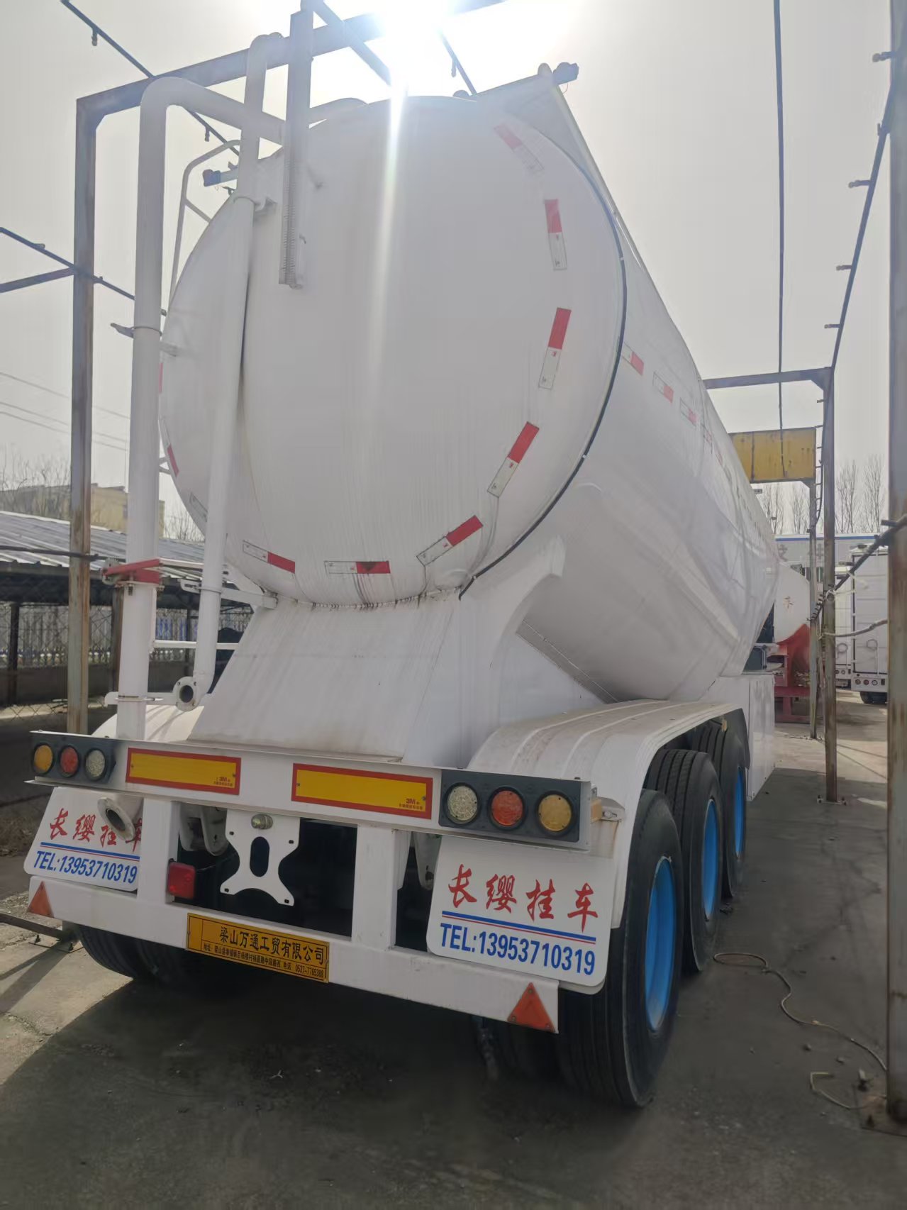 40CBM Cement Tanker Trailer Fire Sale 50% Off Liquidation, Below Cost Price Clearance