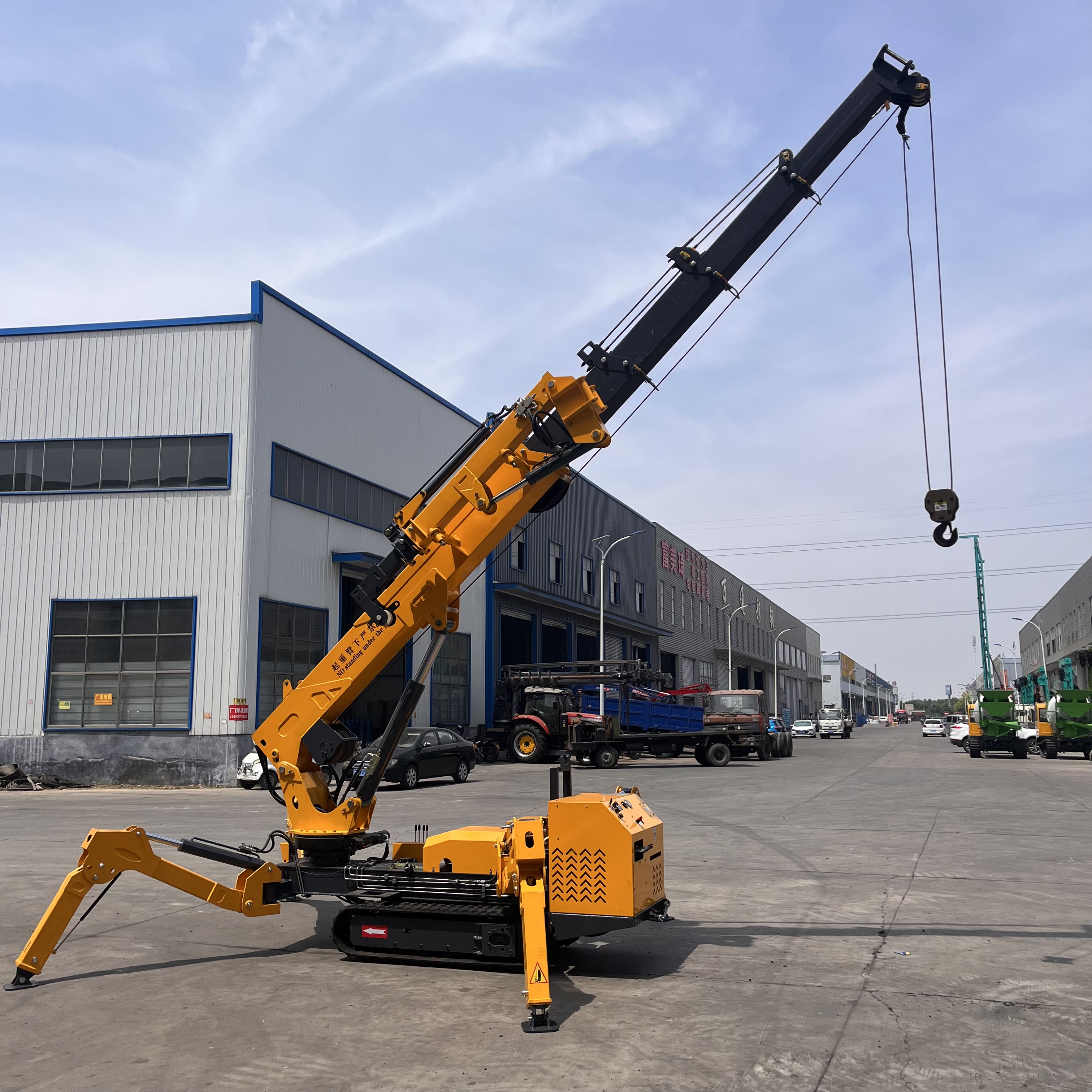 1.2-5 ton spider crane