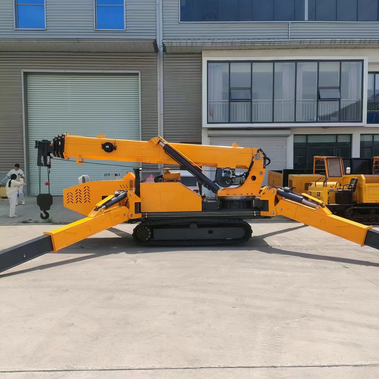 1.2-5 ton spider crane