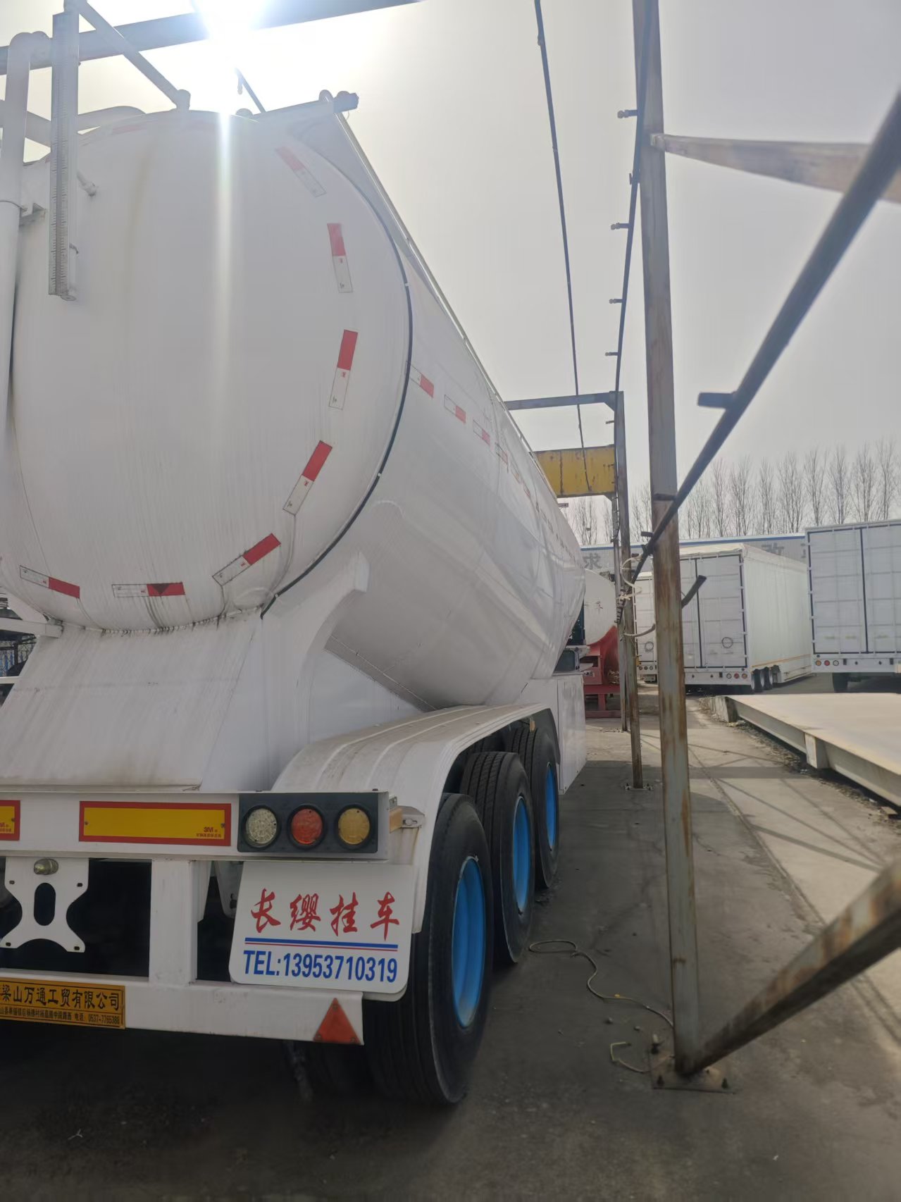 40CBM Cement Tanker Trailer Fire Sale 50% Off Liquidation, Below Cost Price Clearance