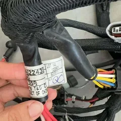 Volvo EC55B Engine Wiring Harness: Power Bus + Sensor Signal Bus + ECU Control Bus