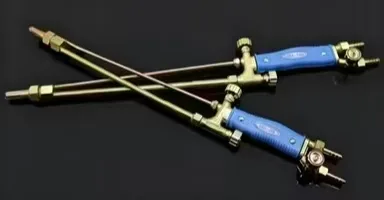 All-Copper Straight Head Suction Cutting Torch G01-30 / G01-100, Oxy-Acetylene/Propane Gas Cutting Torch for Industrial Use