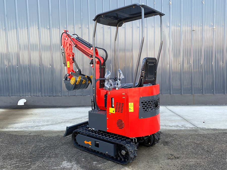 1.2-ton Compact Mini Excavator, Zero Tail Swing, 1.5-2m Turning Radius, Narrow Space Work