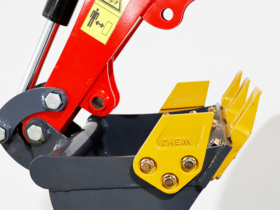 TT08 Mini Excavator, Low Ground Pressure, Ideal for Courtyard/Indoor/Greenhouse Work