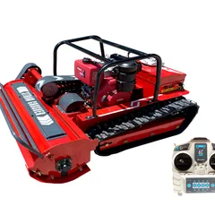 All-terrain Remote Control Lawn Mower, Gasoline/Diesel/Electric Optional, Up to 40HP, 5 Acres/Hour Efficiency