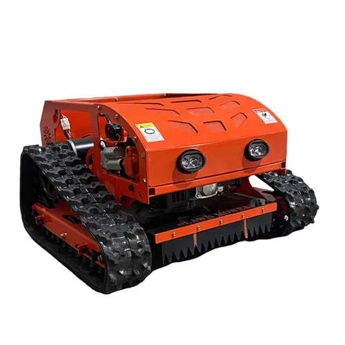 Crawler All-terrain Lawn Mower, 30-55° Climbing, Stable on Sandy/Muddy Ground