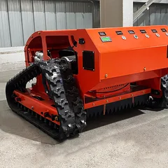 Crawler All-terrain Lawn Mower, 30-55° Climbing, Stable on Sandy/Muddy Ground