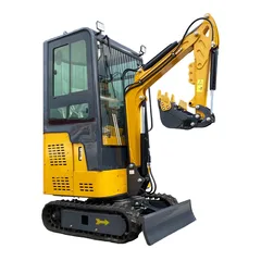 Mini Excavator for Municipal Maintenance/Indoor Demolition/Pipeline Trenching, 1.5-ton, Efficient Operation