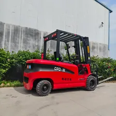 Sit-down Electric Forklift, Lead-acid/Lithium Battery Optional, Fast Charging, 5 Hours Working Time