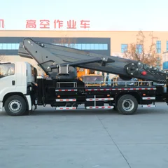 GK60 Aerial Work Platform, 9-section Telescopic Boom, Emergency Power Source, Multi Safety Protection