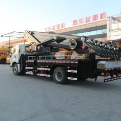 GK60 Aerial Work Platform, 9-section Telescopic Boom, Emergency Power Source, Multi Safety Protection