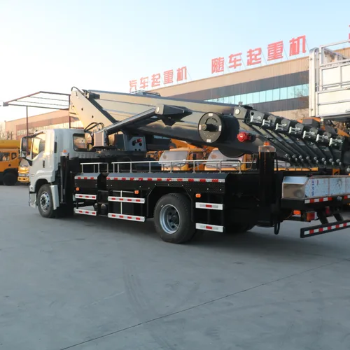 GK60 Aerial Work Platform, 9-section Telescopic Boom, Emergency Power Source, Multi Safety Protection