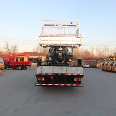 GK60 Aerial Work Platform, 9-section Telescopic Boom, Emergency Power Source, Multi Safety Protection