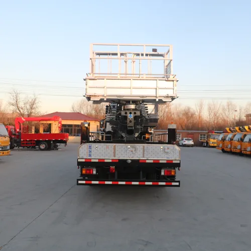 GK60 Aerial Work Platform, 9-section Telescopic Boom, Emergency Power Source, Multi Safety Protection