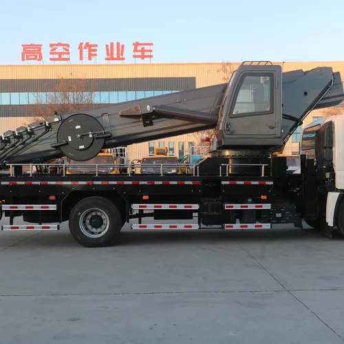 GK60 Aerial Work Platform, 9-section Telescopic Boom, Emergency Power Source, Multi Safety Protection