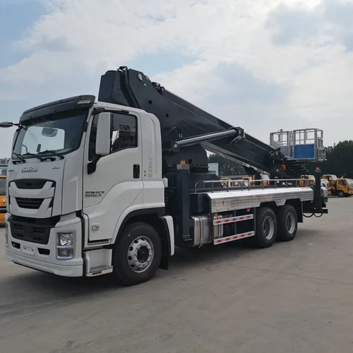GK60 Aerial Work Platform, 9-section Telescopic Boom, Emergency Power Source, Multi Safety Protection