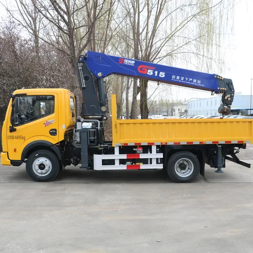 Crane Truck for Construction/Municipal Use, Dongfeng Dolica D6 with 5-ton Crane