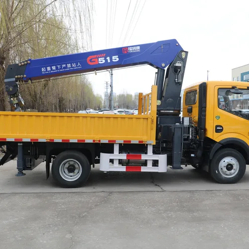 Crane Truck for Construction/Municipal Use, Dongfeng Dolica D6 with 5-ton Crane