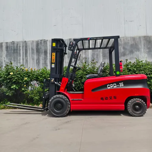 Sit-down Electric Forklift, Lead-acid/Lithium Battery Optional, Fast Charging, 5 Hours Working Time