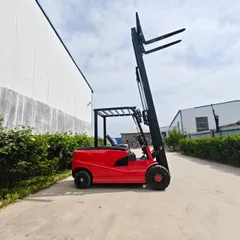Sit-down Electric Forklift, Lead-acid/Lithium Battery Optional, Fast Charging, 5 Hours Working Time