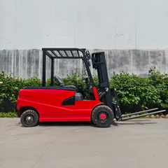 Sit-down Electric Forklift, Lead-acid/Lithium Battery Optional, Fast Charging, 5 Hours Working Time