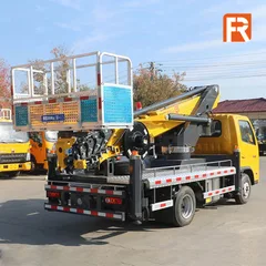 Light-duty 30m Aerial Work Platform on Foton Pilot S1, Flexible & Efficient for Urban Work