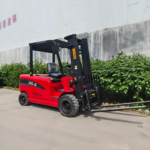 Sit-down Electric Forklift, Lead-acid/Lithium Battery Optional, Fast Charging, 5 Hours Working Time