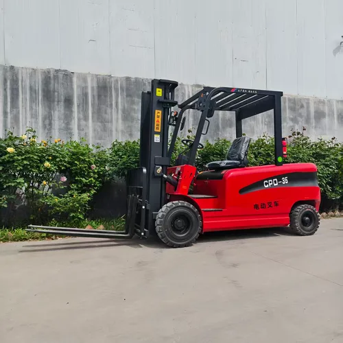 Sit-down Electric Forklift, Lead-acid/Lithium Battery Optional, Fast Charging, 5 Hours Working Time