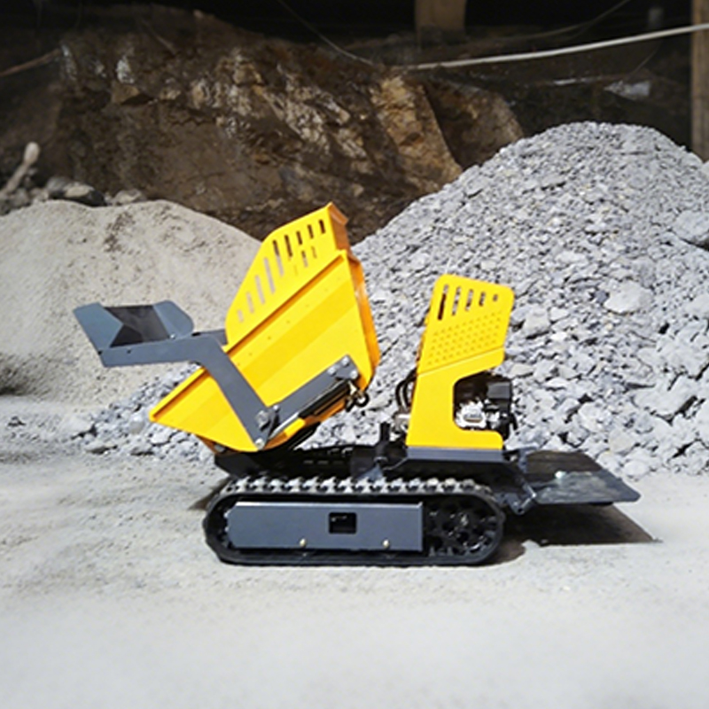 China Factory Mini Crawler Dumper Agricultural Farm Tracked Mini DumperCE EPA EURO 5 Hydraulic Mini Dumper 500kg