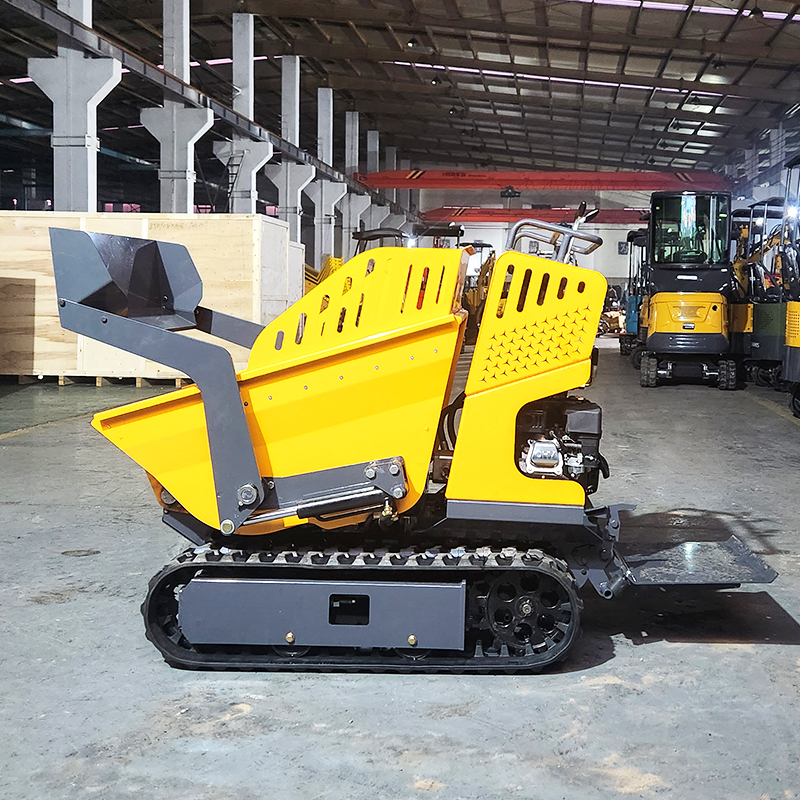 All Terrain Mini Dumper Dump Truck Crawler Small Rubber Crawler Transport Truck Mini Tracked Dumper With CE EPA EURO5