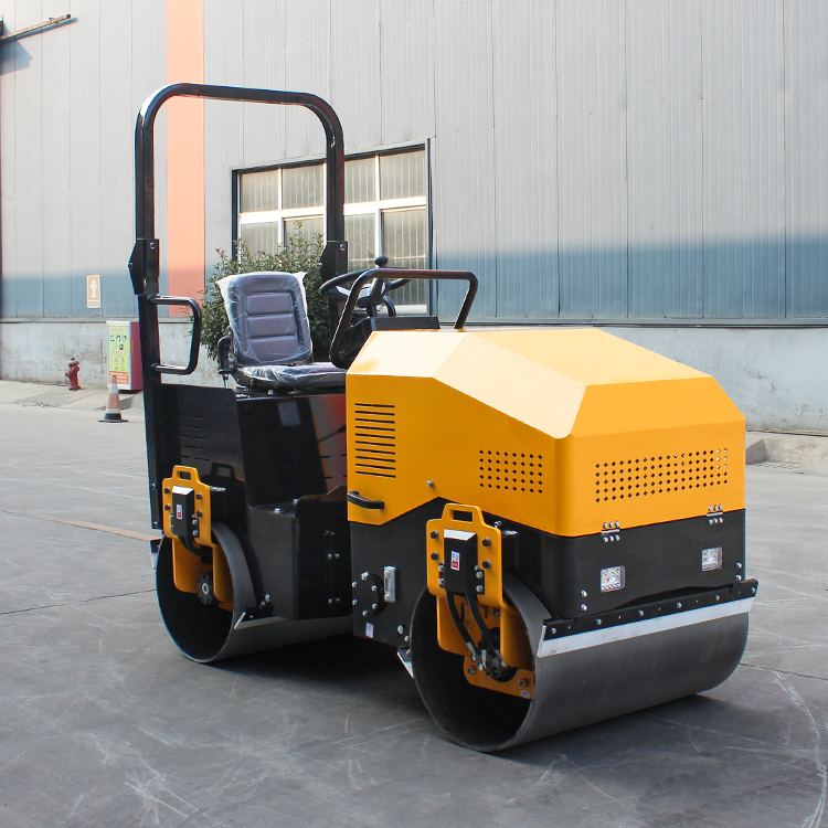 2 Ton Tandem Roller | 1000mm Mega-Drums | 35° Slope | 30KN Force