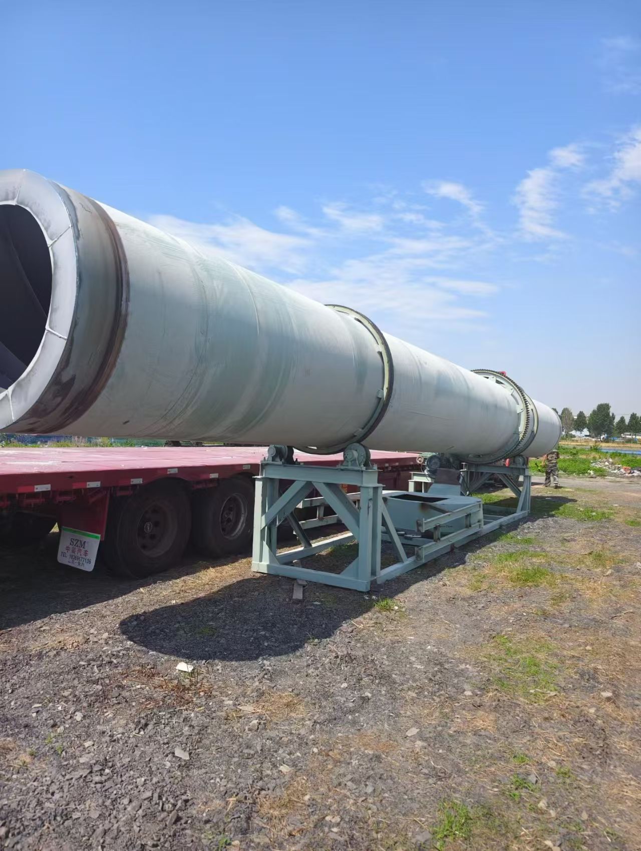 Industrial Single Drum Rotary Dryer | Rotary Drying Equipment for Sludge, Coal Slurry & Ore | Customizable