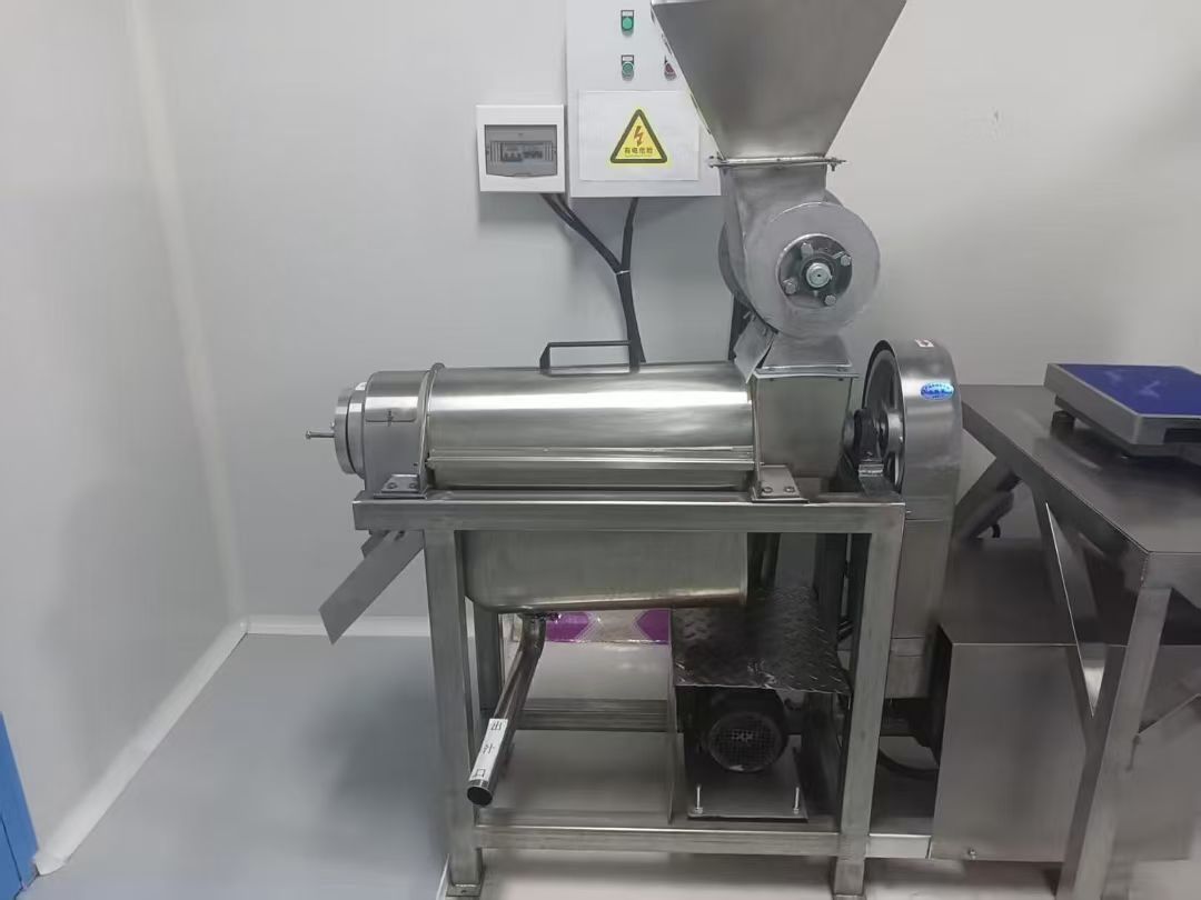 Industrial Spiral Juice Extractor 1T/H Commercial Screw Press Juicer for Fruit Vegetable