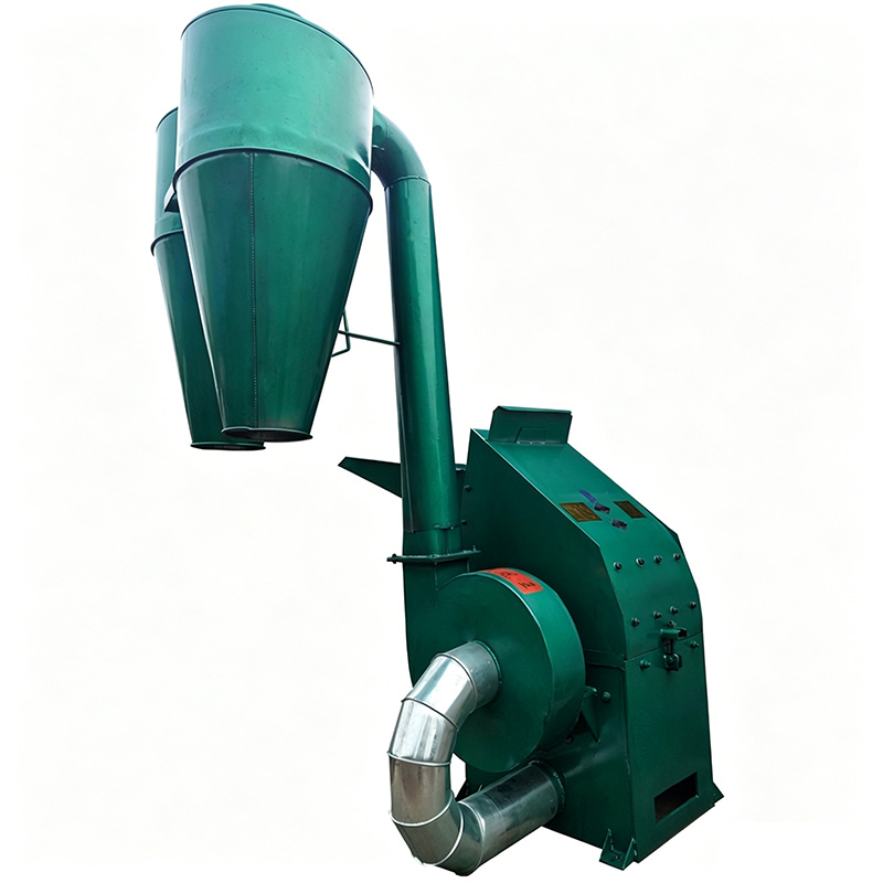 Multi-functional Straw & Grain Grinder, Low Energy & Dust-free, Special for Family Farming