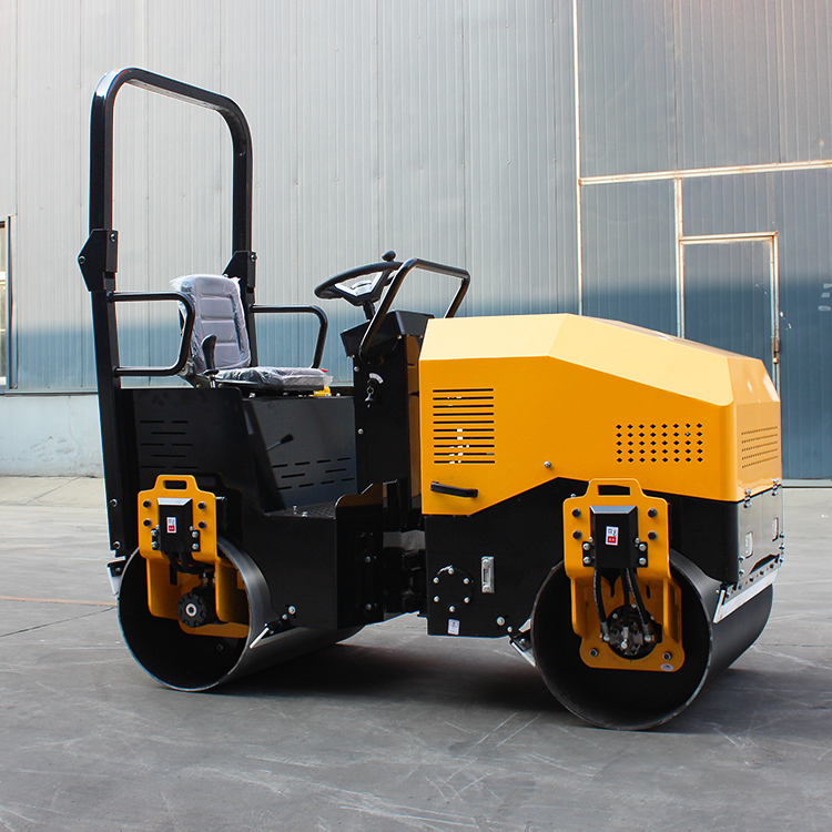 2 Ton Tandem Roller | 1000mm Mega-Drums | 35° Slope | 30KN Force