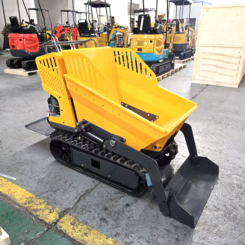China Factory Mini Crawler Dumper Agricultural Farm Tracked Mini DumperCE EPA EURO 5 Hydraulic Mini Dumper 500kg