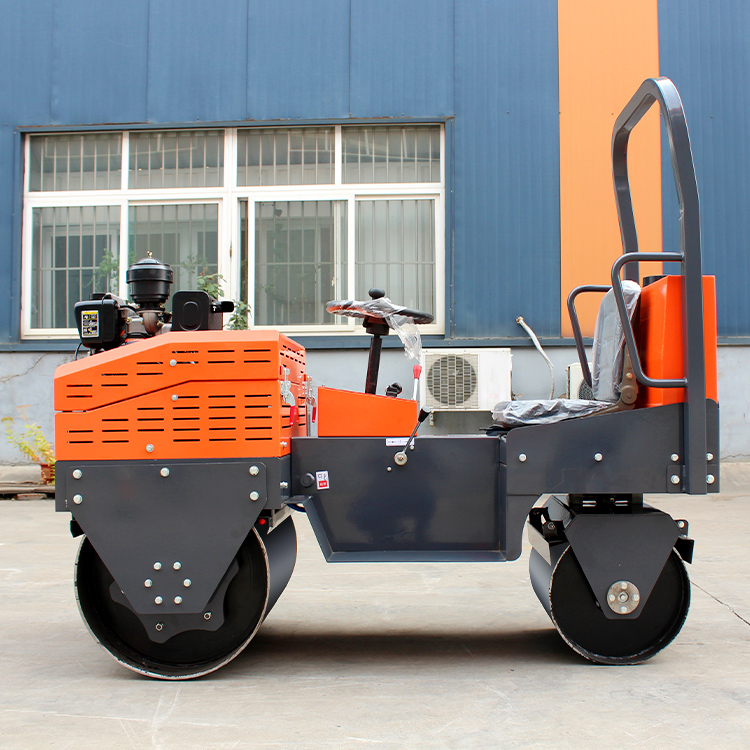 1 Ton Tandem Road Roller | 700mm/500mm Drums | 20KN Force CE/EPA