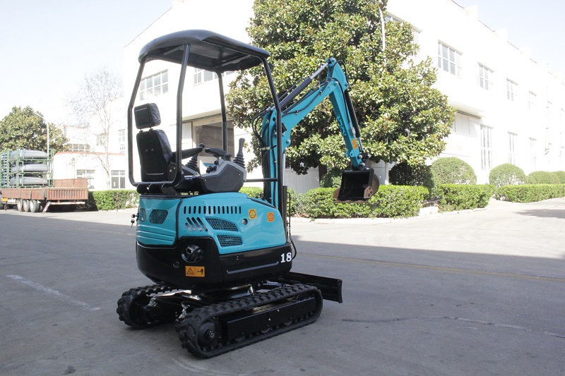 1.8Ton EU-Stage V Mini Excavator | Zero Tail Swing & Euro Compliance