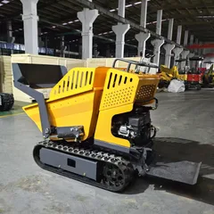 All Terrain Mini Dumper Dump Truck Crawler Small Rubber Crawler Transport Truck Mini Tracked Dumper With CE EPA EURO5
