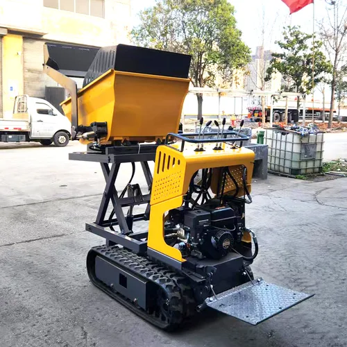Fast delivery Mini Dumper Crawler High quality Tracked Dump Truck Customize Farm Garden Mini Crawler Dumper 500kg for Sale