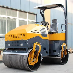 3 Ton Tandem Roller | 1200mm Mega-Drums | 5 Global Engines | 45KN Force