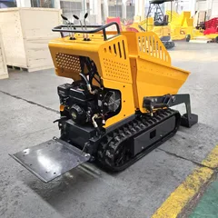 China Factory Mini Crawler Dumper Agricultural Farm Tracked Mini DumperCE EPA EURO 5 Hydraulic Mini Dumper 500kg
