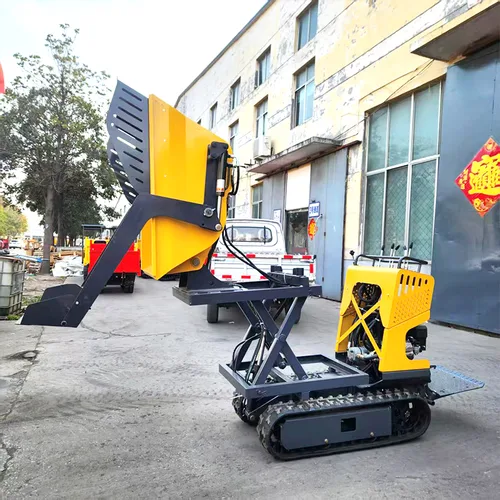 Fast delivery Mini Dumper Crawler High quality Tracked Dump Truck Customize Farm Garden Mini Crawler Dumper 500kg for Sale