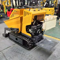 China Factory Mini Crawler Dumper Agricultural Farm Tracked Mini DumperCE EPA EURO 5 Hydraulic Mini Dumper 500kg
