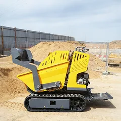 All Terrain Mini Dumper Dump Truck Crawler Small Rubber Crawler Transport Truck Mini Tracked Dumper With CE EPA EURO5