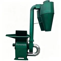 Multi-functional Straw & Grain Grinder, Low Energy & Dust-free, Special for Family Farming