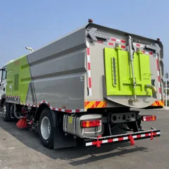 18 Ton Euro VI Sweeper Washer, Sinotruk Howo Chassis, Large Capacity Tank, Special for Municipal Road Cleaning