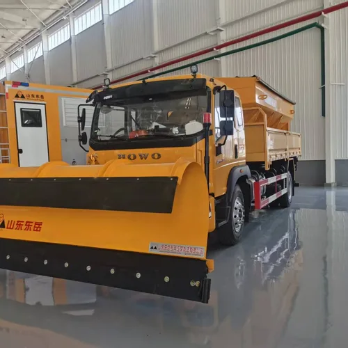 Shengyue Multi-functional Snow Removal Truck, 18-ton Class, Dongfeng Chassis, Optional 3-3.6m Snow Plow