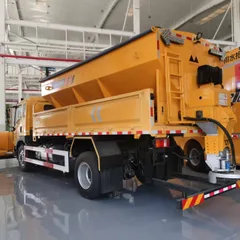 Shengyue Multi-functional Snow Removal Truck, 18-ton Class, Dongfeng Chassis, Optional 3-3.6m Snow Plow